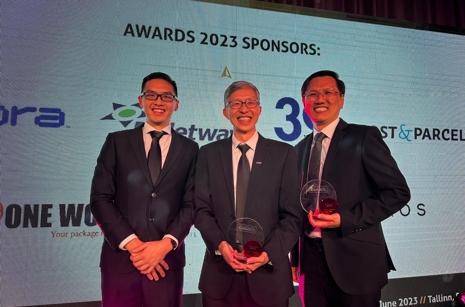 SingPost Wins Prestigious World Post and Parcel Awards for Best Innovation Strategy and Commitment to Sustainability