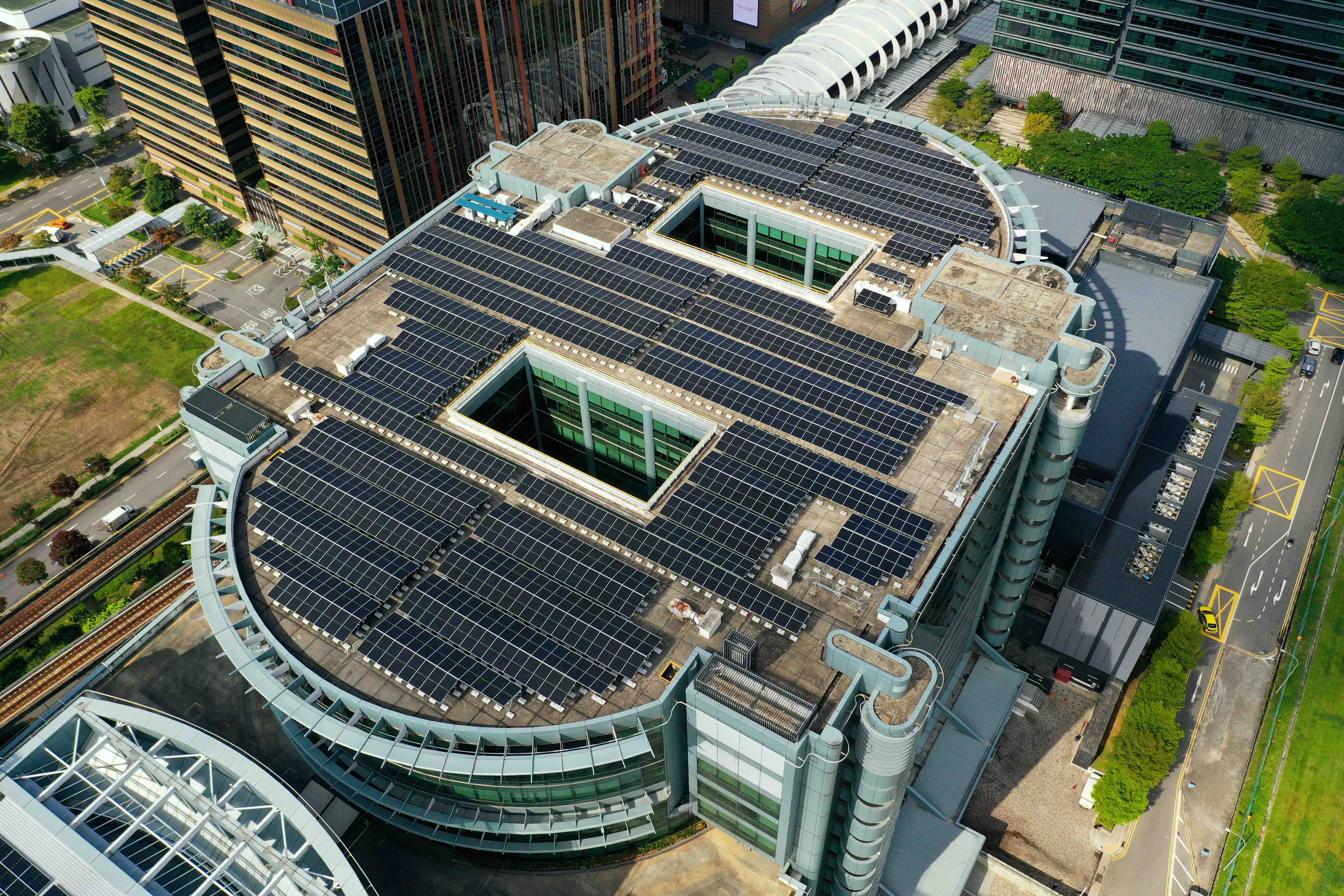 SingPost completes Rooftop Solar Panel Installation at S$1.1 Billion SingPost  Centre